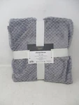 Living Comfort Sherpa Throw 50" X 60" Gray. Fixed Price $21.99.