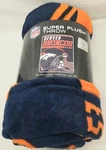 Northwest Company Nfl 40 Yard Dash Micro Raschel 46"X60" Blanket- Denver Broncos. Fixed Price $12.99.