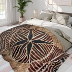 Polynesian Fleece Throw Blanket - Pacific Island Tribal. Fixed Price $65.00.