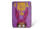 Bob's Burgers Louise Throw Blanket Smell Fear On You 64 X 44 Inches. Fixed Price $34.99.