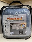 Biddeford Blankets Heated Microplush Twin Blue Auto Shutoff...new!. Fixed Price $49.95.
