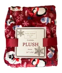 Kathy Ireland Home Soft Plush Flannel 50X60 Inch Holiday Throw Blanket *new*. Fixed Price $17.95.