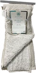 Estex Home Fashions Quilted Velvet Sherpa Pinsonic Fleece 50X60 Reversible Throw. Fixed Price $11.77.