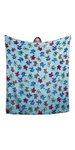 Grateful Dead-turqouise Bear -fleece Throw Blanket 50X60 Garcia, Lesh. Fixed Price $24.69.