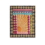 Johnny Was Solstice Canyon Travel Blanket Reversible Butterfly Lounge Black New. Fixed Price $168.00.