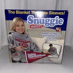 Nib Adult Ultra Soft Fleece Gray Varsity Snuggie Pockets One Size Fits All. Fixed Price $20.00.