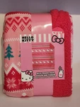 Hello Kitty Silk Touch Faux Shearling Throw Blanket New 50 60. Fixed Price $9.99.