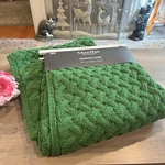 Martha Stewart Collection Soft Green Cable Knit Decorative Throw 50 X 70. Fixed Price $59.99.