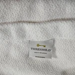 Threshold Full/queen 76"X82" Micro Waffle Bed Blanket White - Casaluna. Fixed Price $36.99.