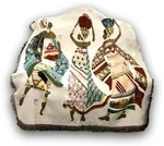 Dada Bedding Dancing Women African Kwanzaa Woven Tapestry Throw Blanket, 50 X 60. Fixed Price $37.99.