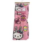 Nwt Sanrio Hello Kitty Easter Bunny Silk Touch Throw Blanket 50 X 70. Fixed Price $39.95.
