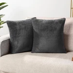 Throw Pillow Covers Set Sofa Decor Soft Couch Cushion Case Size 12 Colors. Fixed Price $18.65.