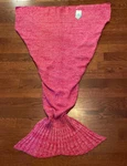 Laghcat Adult Mermaid Tail Blanket Pink With Tags. Fixed Price $8.00.