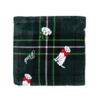 Victorias Secret Pink Cozy Green Fleece Puppy Dog Logo Sherpa Blanket 2024. Fixed Price $39.99.