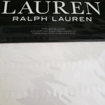 Ralph Lauren King Texture Cotton Bed Blanket Natural. Fixed Price $135.00.