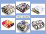 Vera Bradley Blanket Cozy Throw 50" X 80" Micro Fleece Warm & Colorful Nwt. Fixed Price $34.68.