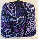 Vera Bradley Fleece Travel Blanket Pillow Paisley Amethyst 15564-P71 45" X 60". Fixed Price $29.00.