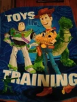 Story Northwest Fleece Throw Blanket Training Buzz Lightyear Woody. Fixed Price $20.00.