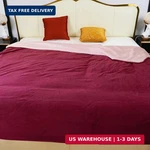 Ahinahwap Waterproof Blanket For Bed, 80"X90" Leak-proof Design, Reversible &. Fixed Price $106.22.