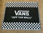 New Vans Family Off The Wall Throw Blanket Fringe 65" X 53" Rare Collectible. Fixed Price $139.99.