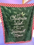 Hallmark Channel My Christmas Wish Throw Blanket 50X60 New. Fixed Price $34.32.