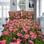 Across The Mountains And Fields 3D Quilt Duvet Doona Cover Set Pillow Case Print. Fixed Price $50.99.