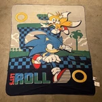 Sonic The Hedgehog Video Game Fleece 39X48 Throw Blanket Sega Nintendo Lets Roll. Fixed Price $8.99.