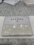Sferra Matteo Queen Duvet And Shams 3-PC Set Sateen Ivory Made In Italy. Fixed Price $389.95.