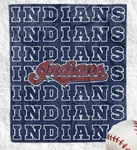 New Indians Baseball Blanket Super Soft Micro-plush 60 X70 Big!!! Must Have!!. Fixed Price $40.00.