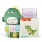 Dino Get Well Gift Set: Plush Pillow & Blanket For Speedy Recovery, Boys!. Fixed Price $64.13.