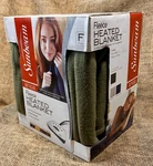 Sunbeam Heated Fleece Blanket Ivy Green Full 72X 84 New. Fixed Price $32.46.