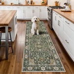 Washable 3X8 Hallway - Kitchen Rugs Ultra Soft Entryway Runner.... Fixed Price $47.86.