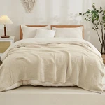 Soft Cotton Queen Blanket 90"X90" Lightweight Muslin All-season Tan. Fixed Price $80.99.