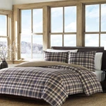 Eddie Bauer - Queen Duvet Cover Set, Reversible Bedding With Matching Shams, .... Fixed Price $65.50.