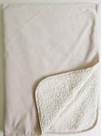 Amari Baby Pink Fleece Sherpa Thick Plush Kids Security Lovey Blanket. Fixed Price $34.00.
