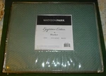 New Madison Park King Size 100% Egyptian Cotton Luxury Teal Green Blanket Soft. Fixed Price $64.95.