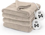 New Sunbeam Royal Luxe Heated Mushroom Blanket Queen Grand 84 In 90. Fixed Price $99.95.