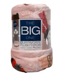 The Big One Oversized Plush Throw Blanket Cozy Fall Cats 5'X6' 60"X72" Orange. Fixed Price $26.25.