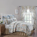 Quilt Wilder Twin Farmhouse 68WX86L Floral Cotton Voile Bedding Decor Vhc Brands. Fixed Price $119.95.
