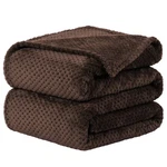 Soft Flannel Fleece Velvet Blanket Coffee 70" X 78. Fixed Price $57.20.