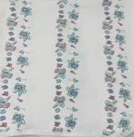 Vintage Baby Morgan Cotton Blanket Thermal Waffle Abc Bunnies 38X35 Usa. Fixed Price $25.49.