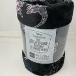 Nwt The Nightmare Before Christmas Big One Plush Throw Blanket Purple 5' X 6'. Fixed Price $17.95.