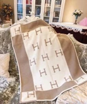 Authentic Hermes Avalon Baby Blanket Noisette Moyen / Blanc (brand New). Fixed Price $999.00.