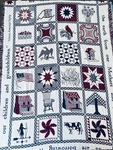 Bob Timberlake Fringe Tapestry Throw Blanket Folk Art Country Patchwork Vintage. Fixed Price $29.88.