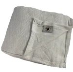 Oxford Herringbone Weave White Throw Chevron Blanket Home Car 66" 90". Fixed Price $19.99.