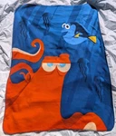 Northwest Disney Pixar Finding Dory Throw Blanket Hank & 5'X44". Fixed Price $27.95.