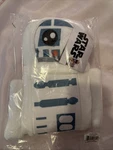 Star Wars R2-D2 Plush Character Shaped Toddler Blanket. Fixed Price $12.00.