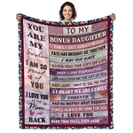 Ajiiusv Bonus Daughter Gifts From Mom Dad Throw Blankets Christmas. Fixed Price $30.19.