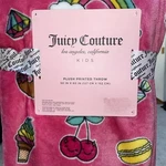 Juicy Couture Plush Throw Blanket Ice Cream Print 50 X 60 New With Tags. Fixed Price $39.29.