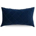 Plworld Navy Blue Lumbar Pillow Cover 12X20 Inch, Pleated Decorative Small. Fixed Price $24.81.